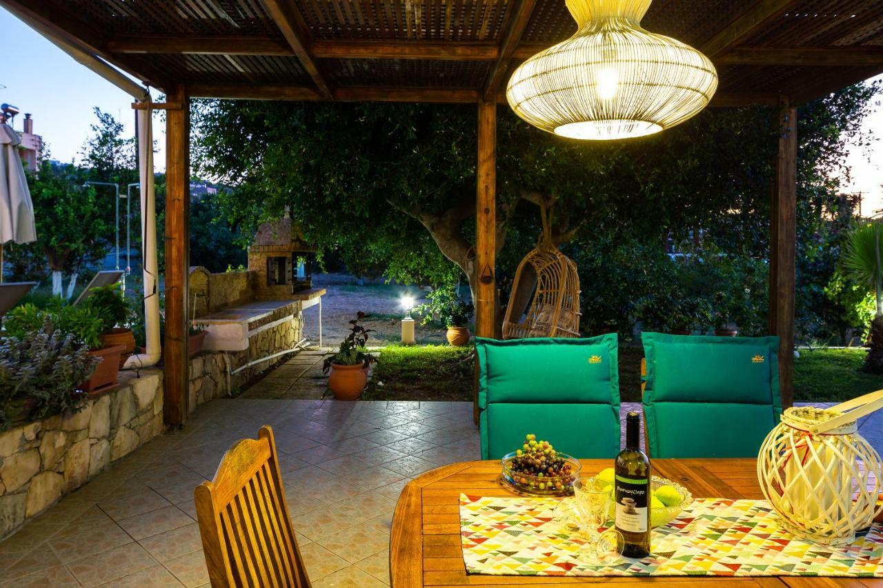 Carpe Diem-Luxury Villa With Private Pool Agia Paraskevi  Экстерьер фото